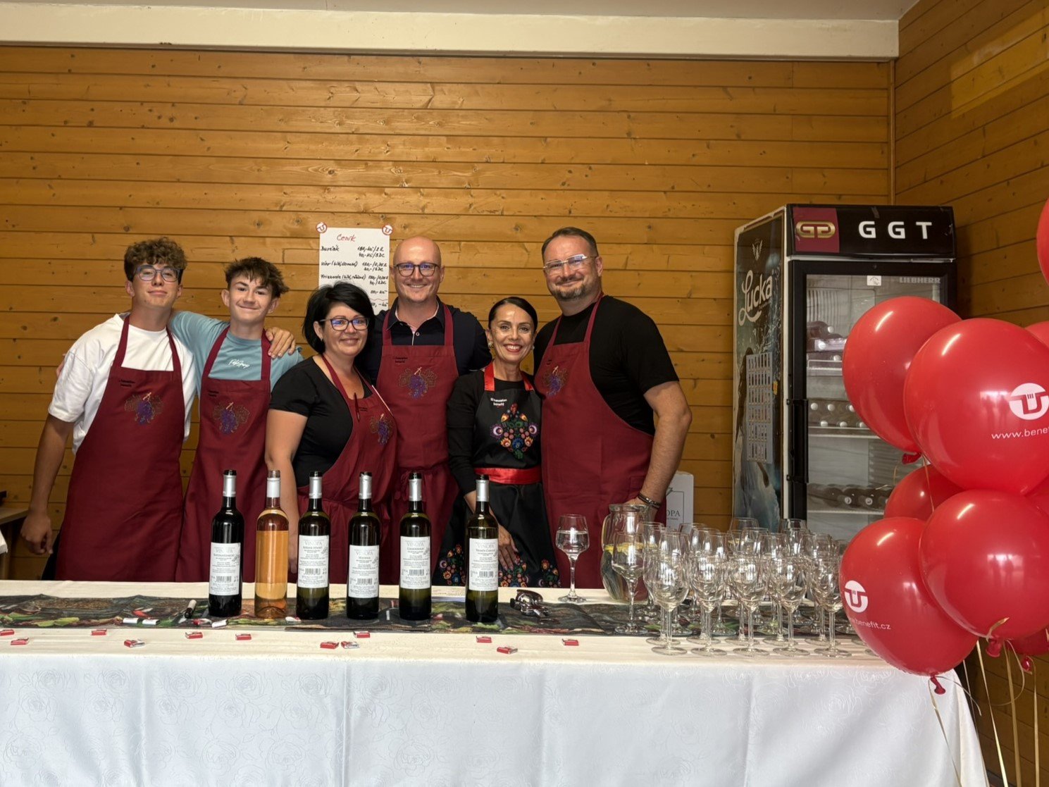 Benefit ve Vlaštovičkách potkáte vždy i na každoročním vinobraní