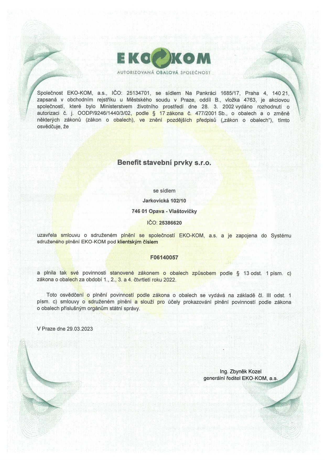 Barevné kryty FIBRETEC