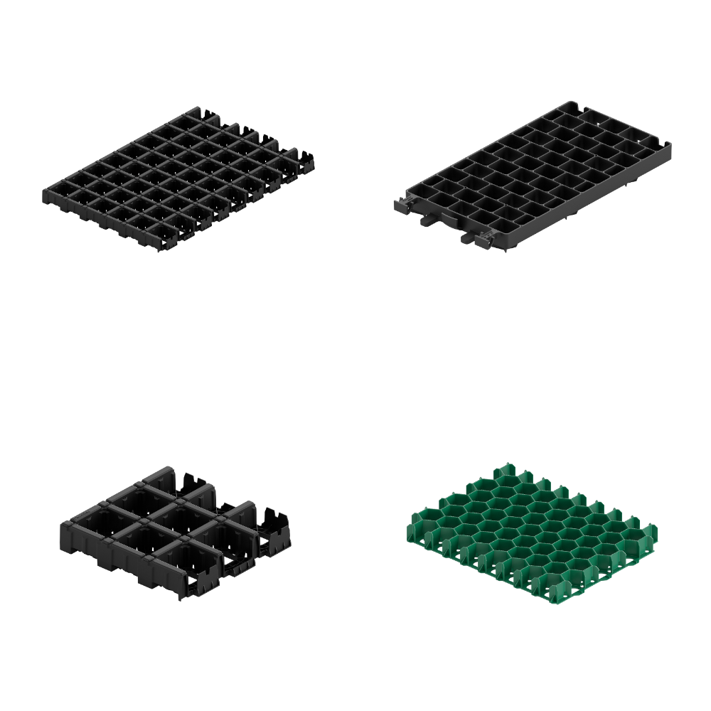 Zatravňovací a stabilizační dlaždice RECYFIX GRID