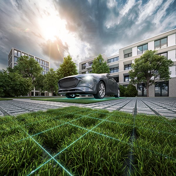 Zatravňovací a stabilizační dlaždice RECYFIX GRID
