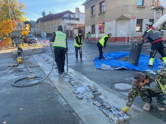 Rekonstrukce odvodnění díky skvělé spolupráci proběhla velmi rychle