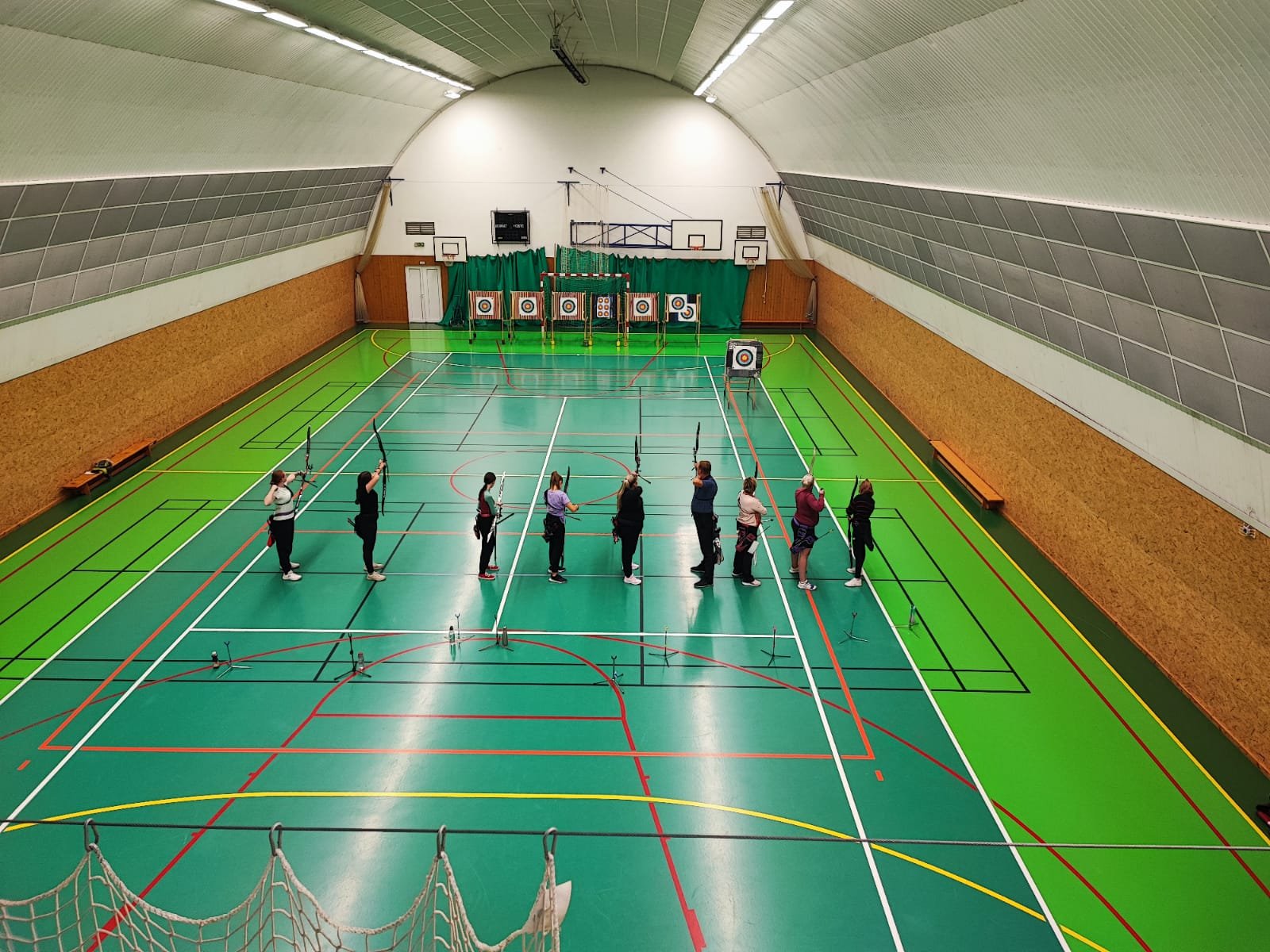 Část týmu SLK Opava v akci