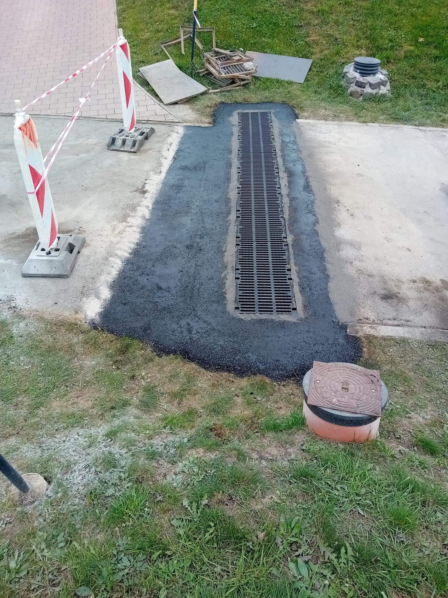 Příčné odvodnění opět se žlaby RECYFIX NC 400 Příčné odvodnění opět se žlaby RECYFIX NC 400
