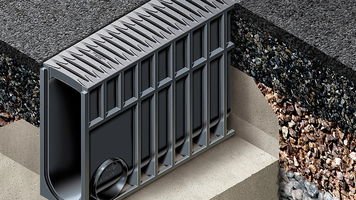 Monolitický kompozitní odvodňovací žlab RECYFIX MONOTEC Monolitický kompozitní odvodňovací žlab RECYFIX MONOTEC
