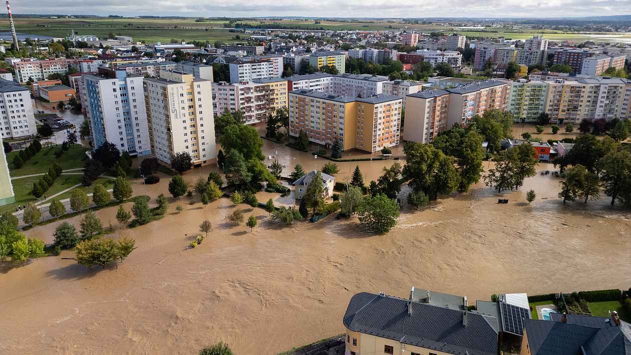 Zatopené sídliště Kateřinky