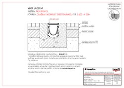 Povrch DLAŽBA obetonávka E600-F900
