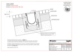 Povrch DLAŽBA ve svahu E600