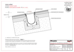 Povrch ASFALTOBETON ve svahu A15-B125