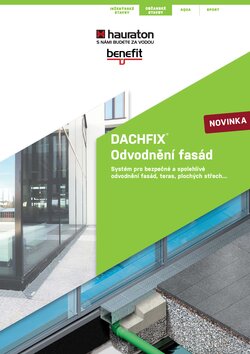 DACHFIX odvodnění fasád