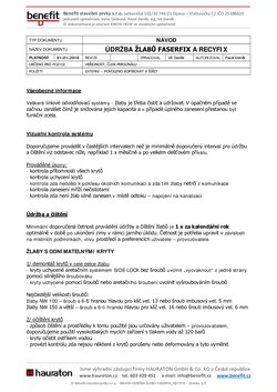 NAVOD-Udrzba-zlabu-FASERFIX_RECYFIX_01-2018