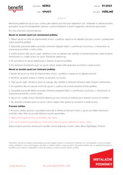 Instalační podmínky NEREZ-VPUSTI-01-2023