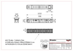 Žlab typ 01 KTL pásnice D400