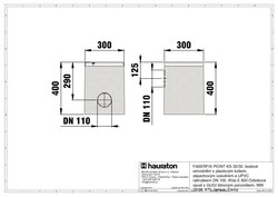 Vpust s GUGI litinovým pororoštem MW 15-25 ktl úprava černý - obj.č.4401