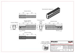 Revizní žlab typ 280