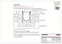Povrch DLAŽBA přídlažba D400-E600