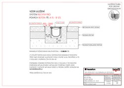 Povrch BETON A15-B125