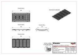 Kryt pásnice litina D400