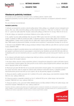 RETENCE DRAINFIX TWIN