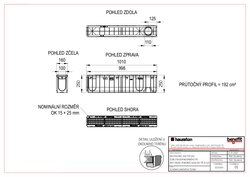 Žlab typ 020 GUGI B125